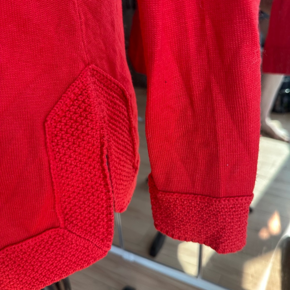 ❤️ Merino Wool Tory Burch Orange Tunic Sweater ❤️. Iconic - Picture 8 of 15